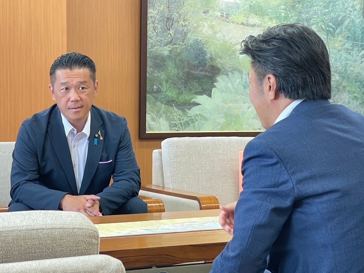 板橋区議会議長田中やすのり×高誠金沢市議会議長_20240601