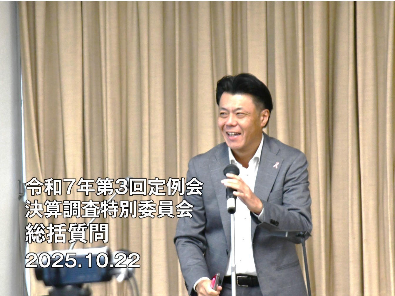 板橋区議会議員田中やすのり_20251022総括質問